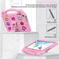 thumbnail image 4 of Dteck for Lenovo Tab M10 Plus 3rd Gen Case with Screen Protector, DIY Cute Cartoon Toys for Kids Child Proof Shockproof Protective Kids Case with Handle Stand for Lenovo Tab M10 Plus 10.6 2022,Pink, 4 of 6