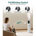 thumbnail image 5 of Dhole 9L Cool Mist Humidifier for Bedroom Ultra Quiet, 55+ Hours, Energy Efficient, Auto Shut-Off, Sleep Mode with Night Light for Baby Nursery, Home - Perfect for Large Rooms, 5 of 9