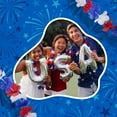 thumbnail image 5 of Windy City Novelties Patriotic Flower Leis – 12-Pack Red, White & Blue Silk Necklaces for 4th of July & Summer Events, 5 of 5
