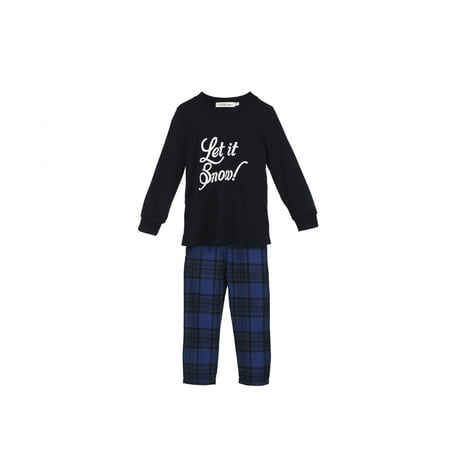 

SUNSIOM Family Matching Christmas Pajamas Sets Long Sleeve Tops Long Pants Matching Sleepwear Set