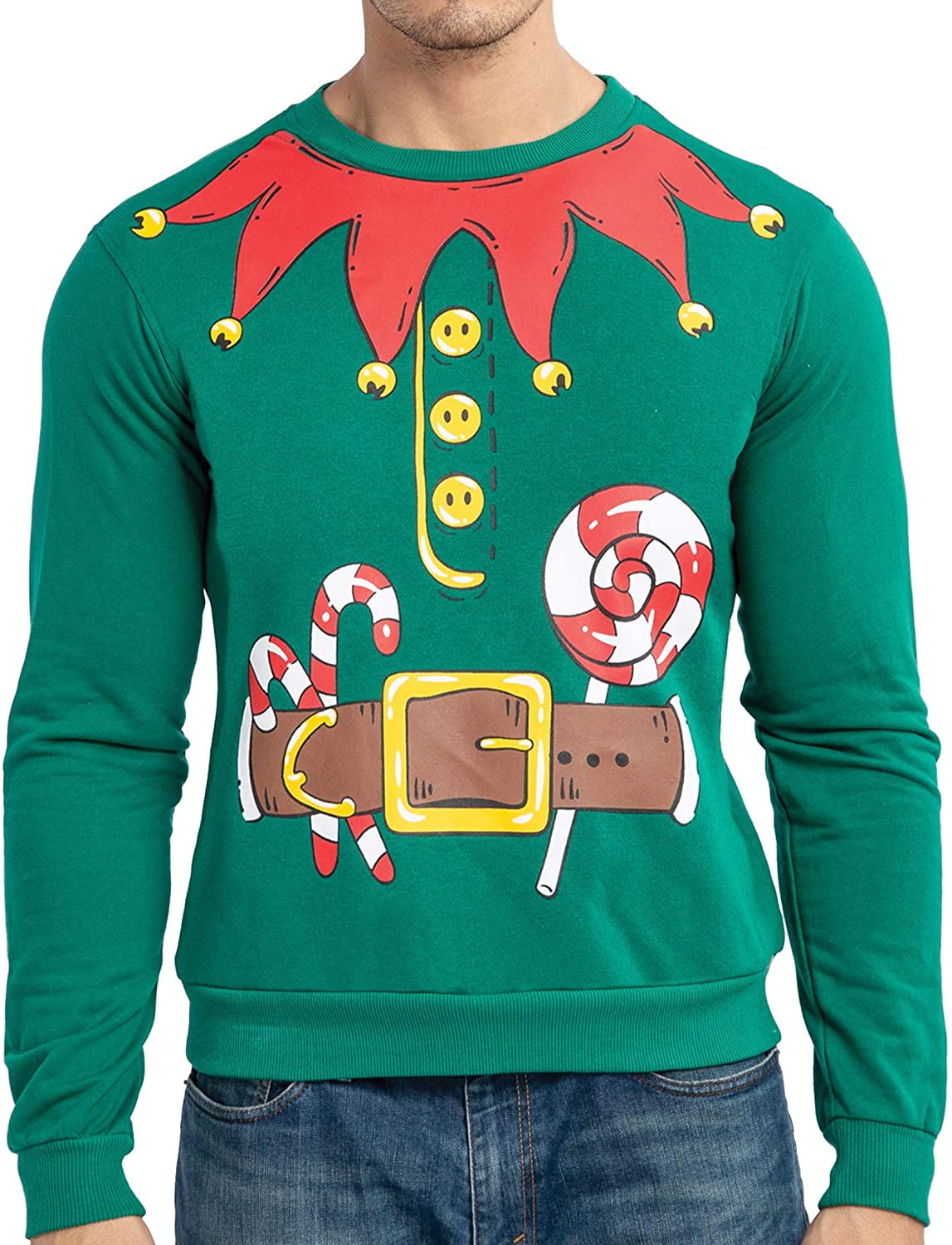 elf christmas sweater walmart