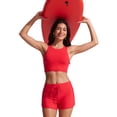 thumbnail image 3 of CRZ YOGA Racerback Bikini Tops for Women Padded High Neck Modest Swim Sports Bathing Bra, 3 of 5