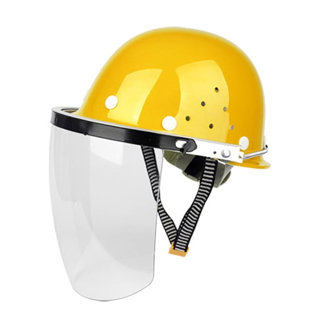 Accesorio para casco protector facial para adultos, protección contra el polvo, versátil, para trabajos de pulido, cómoda pantalla de visera.
