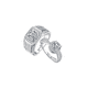 thumbnail image 1 of 2 Anillos De Pareja Plata 925 Compromiso Promesa Ajustable plata, 1 of 5