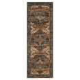 thumbnail image 2 of Garvee 2'x6' Runner Rug Vintage Medallion Rug Floral Print Rug Non Slip Indoor Bedroom Runners Rug for Kitchen Hallway, Brown, 2 of 8