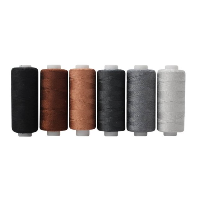 HLONK Stock-Up Essentials Sewing Thread 36 Colors Sewing Industrial Machine And Hand Stitching Cotton Sewing Thread (6 Color/pack)