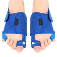 thumbnail image 1 of Arc Support Orteil Séparateur Fort Support Pouce Éversion Bleu PU Silicone Arc Pad 1 Paire Couleur Transparente 1 Paire, 1 of 6