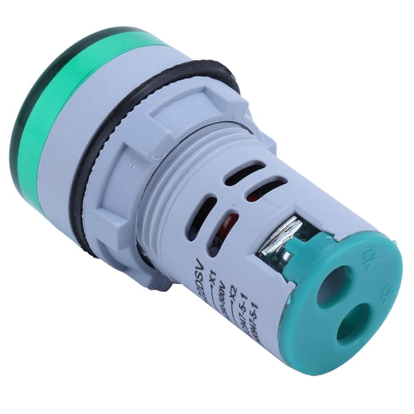 Voltage Signal Indicator Panel, Clear Printing Low Energy Consumption Voltage Signal Indicator Craftsmanship Durable For Engineer For Outdoor Green
