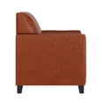 thumbnail image 2 of Bowery Hill Faux Leather Reception Chair in Cognac, 2 of 9