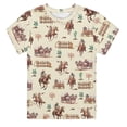 thumbnail image 1 of T-shirts pour Filles Col Ras du Cou Manches Courtes T-Shirts pour Garçons Ensembles pour Filles 1T, 1 of 2