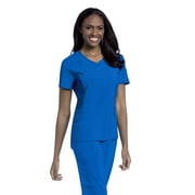 Urbane Performance V-Neck Scrub Top for Women: 3 Pocket, Modern Tailored Fit Extreme Stretch Moisture Wicking Medical Scrubs 9047