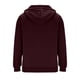 thumbnail image 4 of MHFRRA Sudadera con Capucha y Cremallera de Un Cuarto, Informal, Forrada, Cómoda, Suave, Cálida, para Invierno, Otoño, Exterior, Deportiva, con Capucha Rojo, 4 of 4