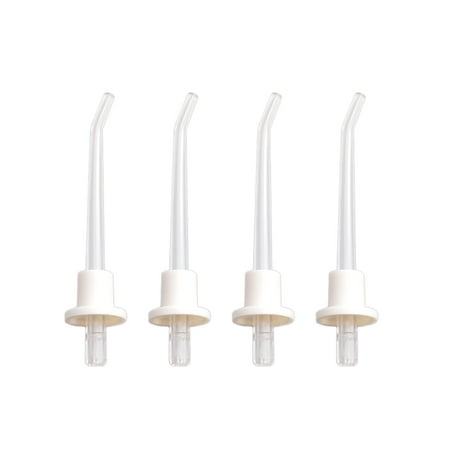 PYLE-HEALTH PHLNWF2 - Replacement Water Flosser Tips / Oral Irrigator Nozzle Attachments, 4 Pieces (Works with Pyle Models: PHLOR44BK, PHLOR44WT)