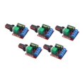 thumbnail image 1 of Controlador de velocidad del motor,PWM Controlador de velocidad del motor Práctico,Controlador regulador de velocidad variable resistente,Módulo de interruptor de control DC 5-35 V, 1 of 8