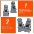 thumbnail image 3 of Nestingho 2Ud Estatua De Piedra Para De Jardín Y En Estilo Chino, 3 of 8