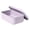 Purple, variant on Leak Proof Silicone Travel Soap Box 0.08 Gallon Portable Soap Holder with Lid for Business Trip Gym Camping Bathroom Washing Easy Clean, Soap Box *1