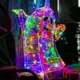 thumbnail image 4 of 2025 New LED Prismatic Iridescent Spooky Ghost Light, Brighten Up Your Halloween Celebrations with Prismatic Iridescent Spooky Ghost, Halloween Decor, Light Up Ghost, 16", 4 of 6
