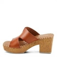 thumbnail image 4 of Patrizia Women's STELLANA Slide Cork Platform Sandals Camel EU 40 / US 9, 4 of 5