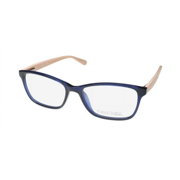 TIMEX 9:53 AM CAT EYE SHAPED LENSES ACETATE GENUINE SLEEK EYEGLASS FRAME/GLASSES