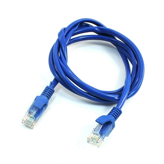 Unique Bargains 4.3Ft RJ45 8P8C Male CAT5E Network LAN Ethernet Cable Patch Cord Replacement