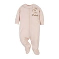 thumbnail image 3 of Gerber Organic Cotton Baby Girl Princess Sleep N' Play, 2 Pack, 3 of 4