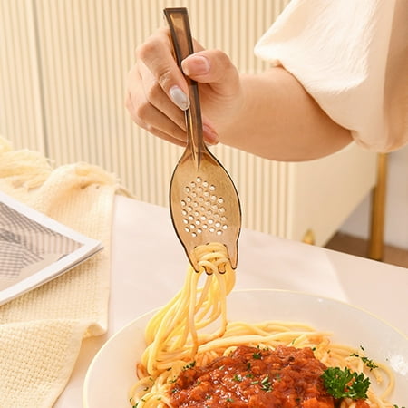 

Fufafayo Today Deals Fork Spoon 3-in-1 Design Fork Spoon Colander Versatile Comfortable Design Tableware For Home Kitchen