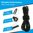 thumbnail image 3 of Uxcell 1/4" x 10' Bungee Shock Cord, Elastic Cord Polyester Kayak Stretch String Rope for Tie Down Kayak, Black, 3 of 5