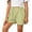 Green, variant on Girls Elastic Waist Casual Shorts with Pockets for Outdoor Play and Daily Wear Attire Girl Clothes Shorts Girls Toddler Undershorts Girls