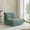 Light green, variant on Chenille Adult Bean Bag Chair Lazy Sofa Lounger with Non-Slip Base and Low Center of Gravity, Light Green 35.43 Inch