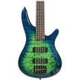 thumbnail image 5 of Ibanez SR Series SR405EQM 5-String Electric Bass Guitar, Rosewood Fretboard, Surreal Blue Burst Gloss, 5 of 10