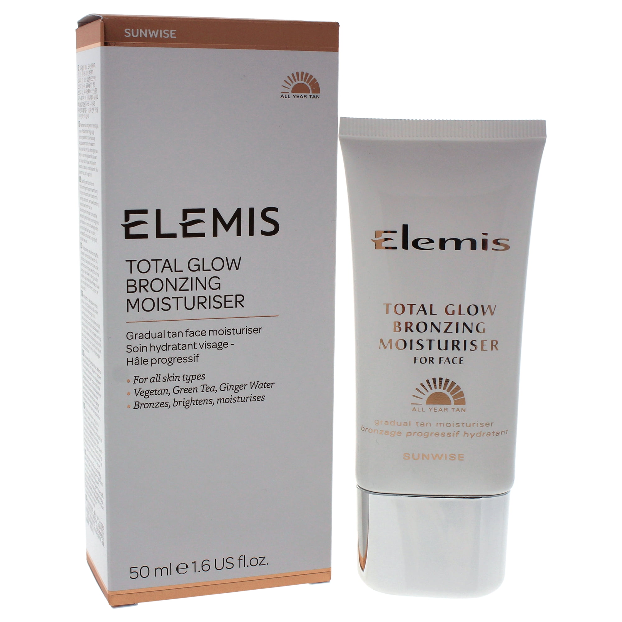 Total Glow Bronzing Moisturiser by Elemis for Women 1.6 oz Bronzing