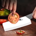 thumbnail image 2 of 6" Ceramic Vegetable Cleaver Kitchen Chef Knife with Blade Cover Soft Handle Rustproof No-stick Meat Slicing Fruit Paring Cutter (Gray), 2 of 5