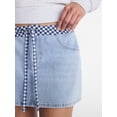 thumbnail image 4 of No Boundaries Game Day Denim Skirt, Women's XXS-XXL, 4 of 6
