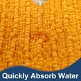 thumbnail image 5 of Soft Plush Microfiber Bathroom Rugs, Absorbent Bath Rugs Non Skid Machine Wash Dry Bath Mats for Tub,Shower and Bath Room Floor Mats(Saffron,17x24 inches), 5 of 6