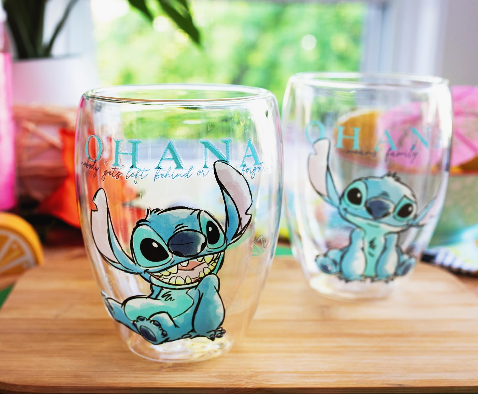 Silver Buffalo Disney Lilo And Stitch ohana Means Family Floral