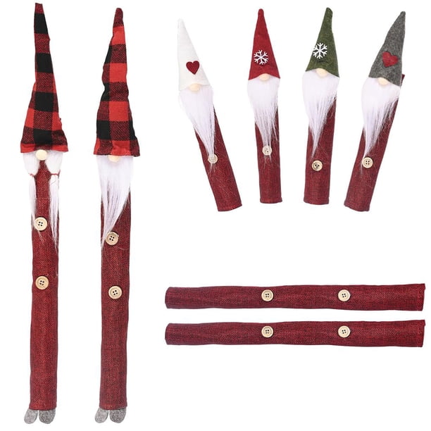 Mangas Para Manijas De Microondas, Cubiertas De Manijas De Puerta De Refrigerador De Lino, Protectores De Agarre De Puerta De Horno, Guantes De Refrigerador Para Decoración De Manija 8 Piezas Sweethay HA018780-00