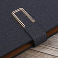 thumbnail image 5 of SagaSave A5 PU Leather Binder Notebook Loose-Leaf Sheets with Card Slots Office Meeting Daily Book Travel Journal Book, 5 of 6