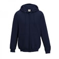 thumbnail image 1 of Awdis Plain Mens Hooded Full Zip Hoodie / Zoodie, 1 of 3