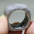 thumbnail image 3 of PERITANG With handcrafted details Proposal Promise Ring For Her For Women Comfortable Fit High Quality Cubic Zirconia CZ Ring Elegant Gift Comes in Elegant Box, 3 of 7