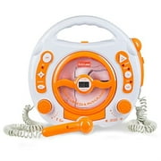 Kids Karaoke Machine CD Player , MP3 & USB Player, with 2 Microphones, Anti S..