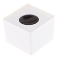 thumbnail image 1 of Estación de Micrófono Sunnimix Cuadrado En Forma de Cubo Blanco, 1 of 8