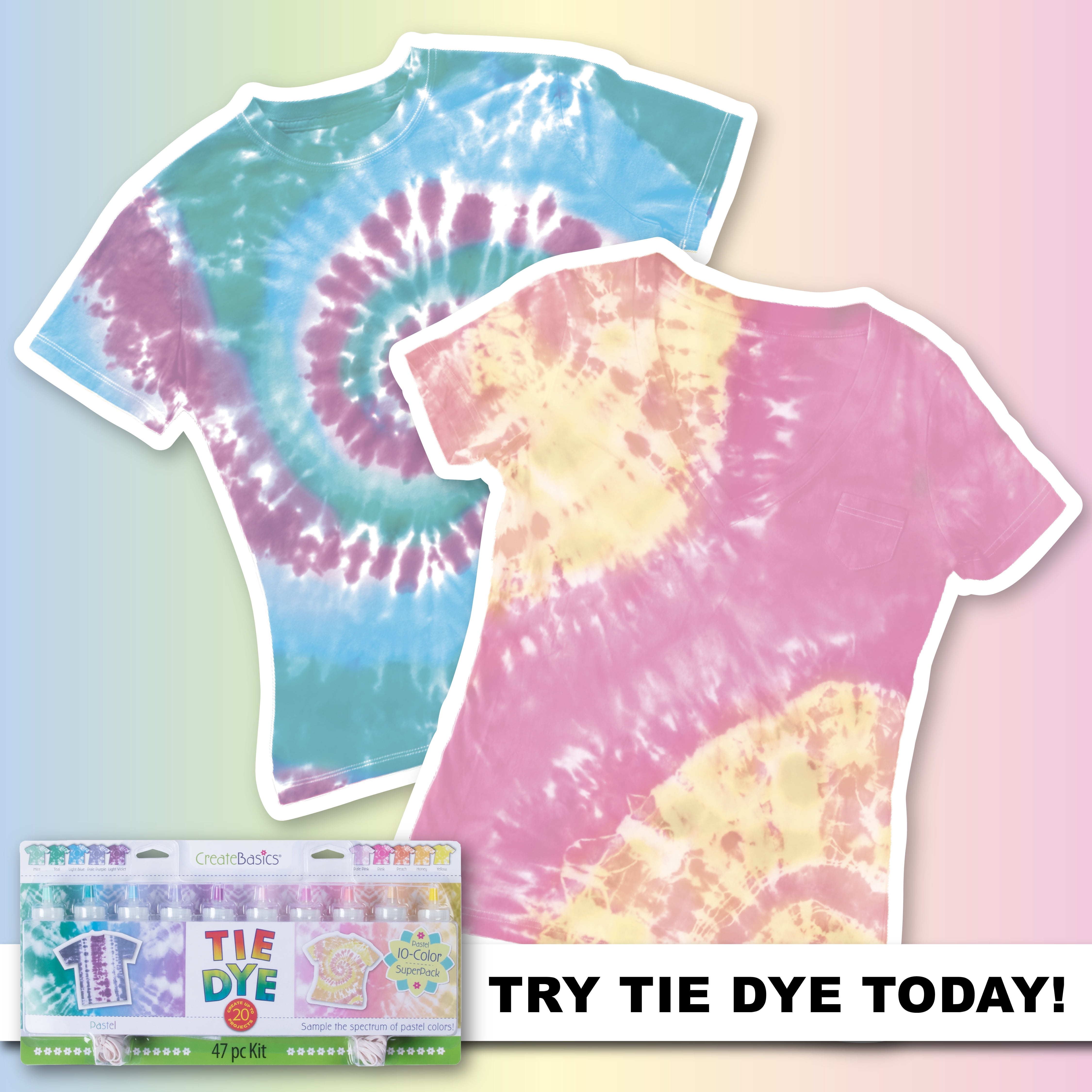 How To Pastel Tie Dye - It's Easier Than You Think!