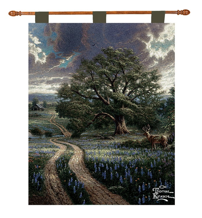 thomas kinkade wall tapestry