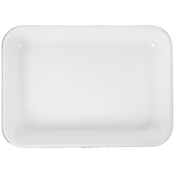 MOKKHNB Cake Pans For Baking White 1 Set 13.8X9.6X2.6In