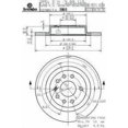 thumbnail image 1 of Brembo Brake Rotor - 25813, 1 of 2