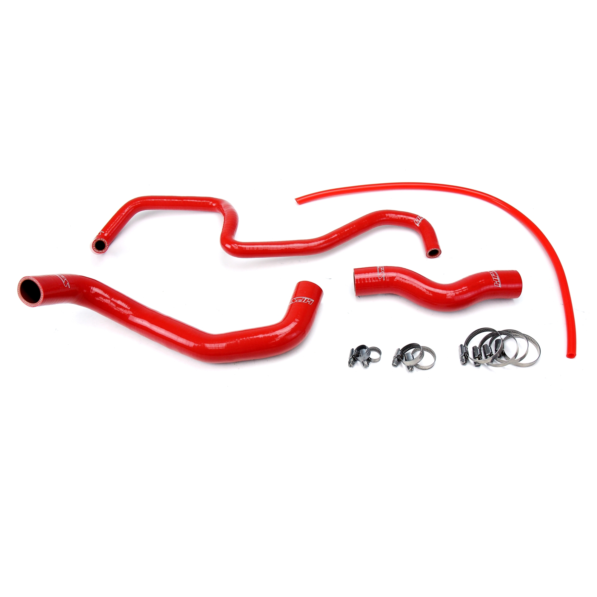 HPS Red Reinforced Silicone Radiator Hose Kit Coolant for Infiniti 03