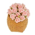 thumbnail image 2 of 100 piezas Mini rosas artificiales ramo de flores falsas boda fiesta hogar decoración romántica Rosado Zulema Flor artificial, 2 of 8