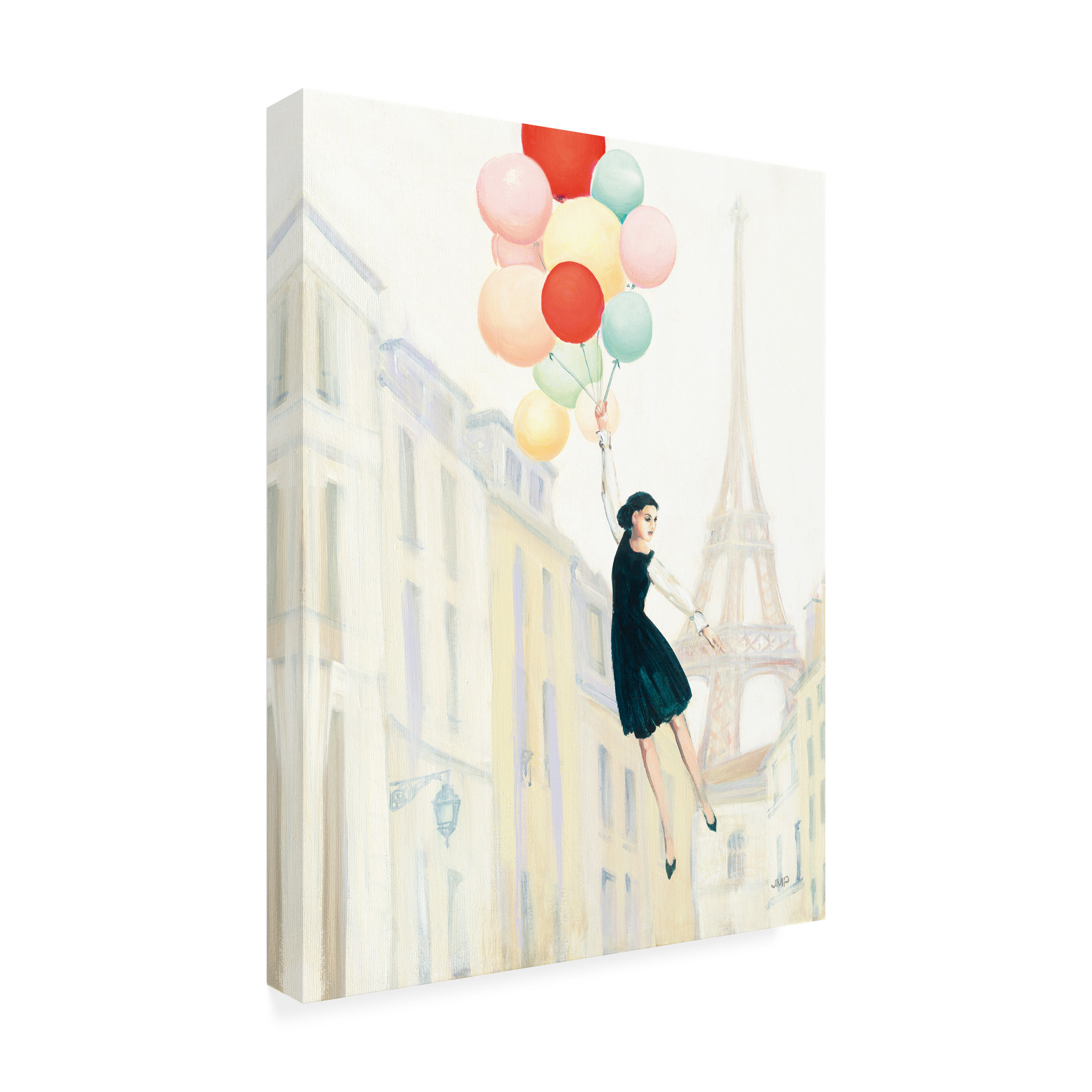 Trademark Fine Art 'Aloft In Paris II' Canvas Art by Julia Purinton