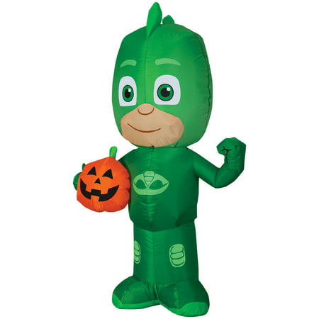PJ Mask Gekko Jack-O-Lantern Airblown Halloween Decoration