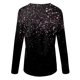 thumbnail image 3 of Gibobby Camisa&nbsp;Moda Mujer Camiseta de manga larga con cuello en V y estampado a la moda para mujer（Rosa， M), 3 of 5
